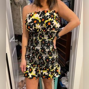 nwt strapless mini dress - Anthropologie